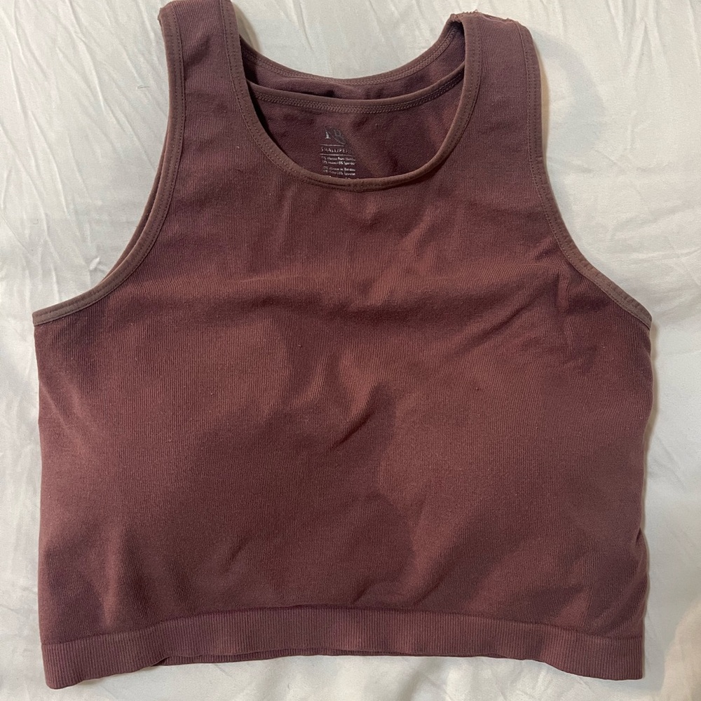 Kindred Bravely Nursing Crop Tank – Mauve – Small